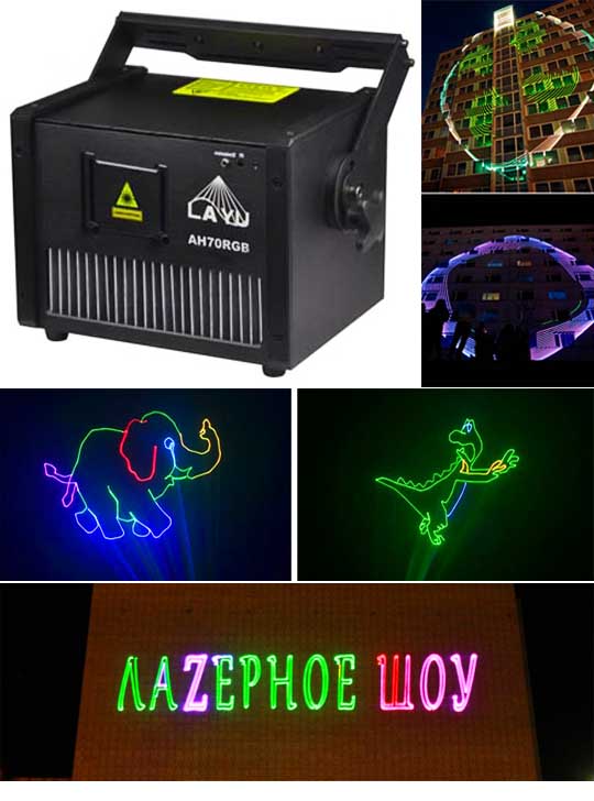 Профессиональная уличная реклама AH70RGB Pro Max